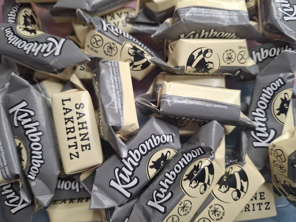 Kuhbonbon Caramels à la crème et au réglisse - 100g