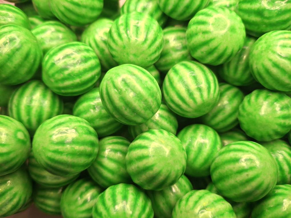 Chewing Gum Acidulés Pastèque - 100g