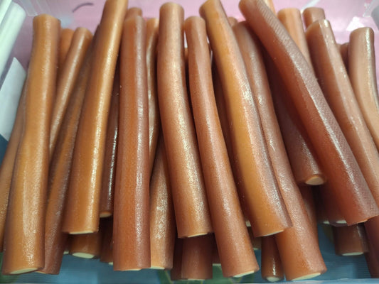 Tubes à la fraise - 100g