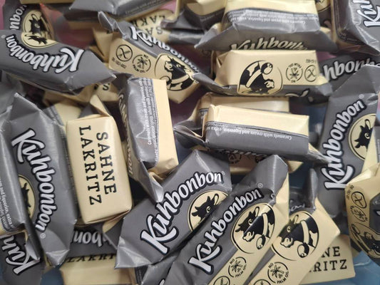 Kuhbonbon Caramels à la crème et au réglisse - 100g