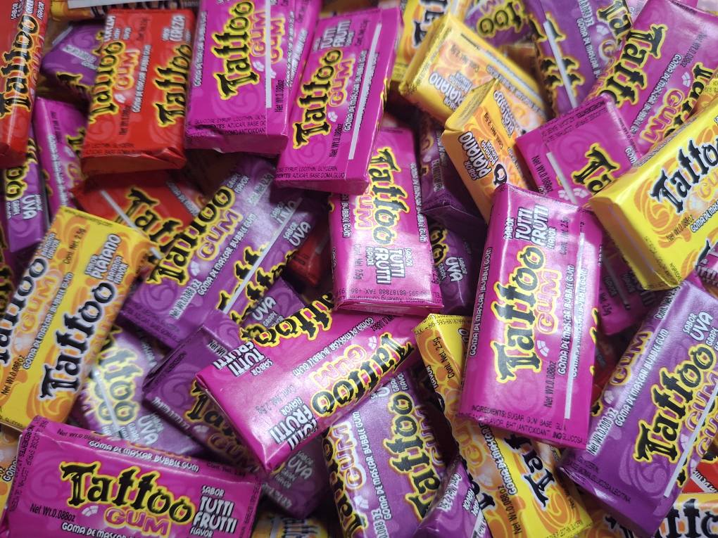 Chewing-Gum Crazy Tattoo